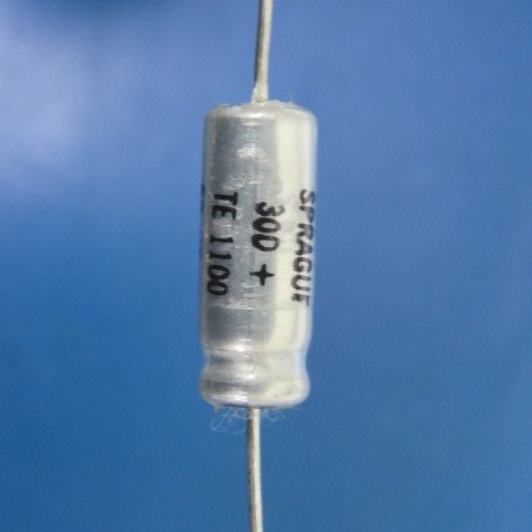 VISHAY/Sprague TE 1100 Qty of 42 per Lot CAP ALUM 50UF 6V AXIAL