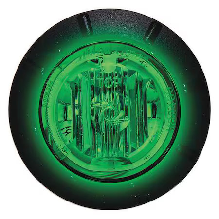Maxxima M09400g Courtesy Light, 6 Led, 1-1/4In Round, Green