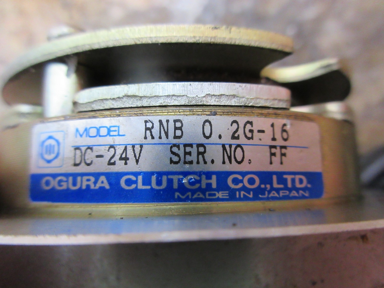1996 CITIZEN L25 CNC LATHE OGURA BRAKE CLUTCH RNB 0.2G-16 EACH 1