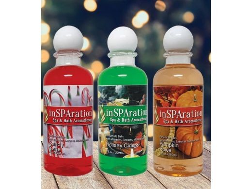 INSPARATION 200HOLCCX Spa & Bath Aromatherapy Candy Cane 9oz Bottle