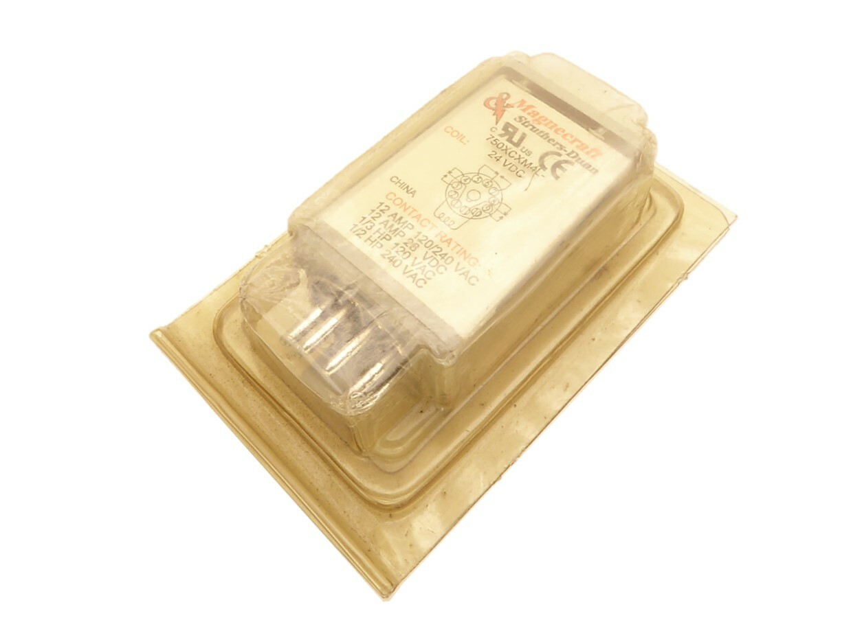 Struthers Dunn 750XCXM4L Magnecraft 24VDC Relay NEW NO BOX