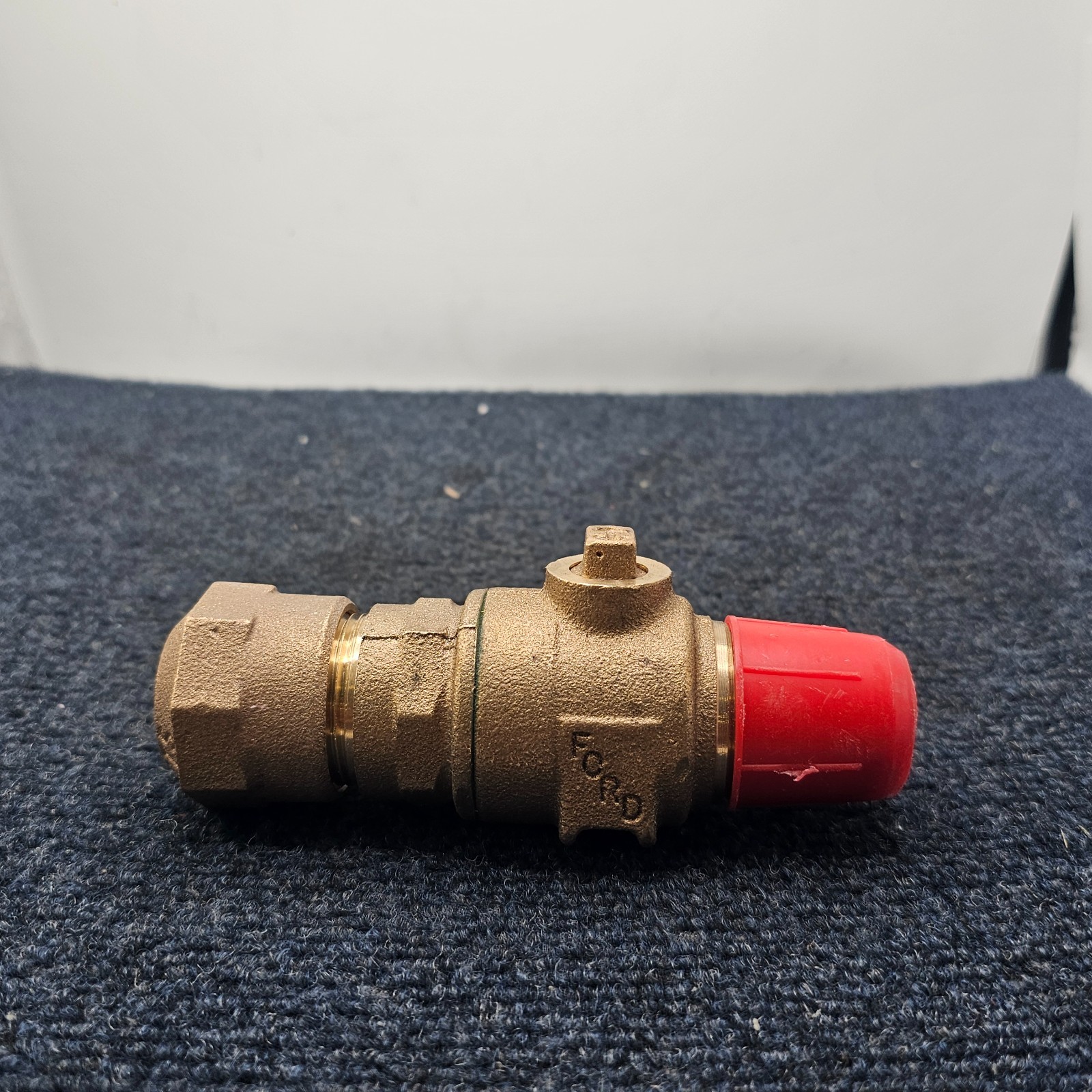 Ford 3/4 NL CTS Stop Brass Ball Valve