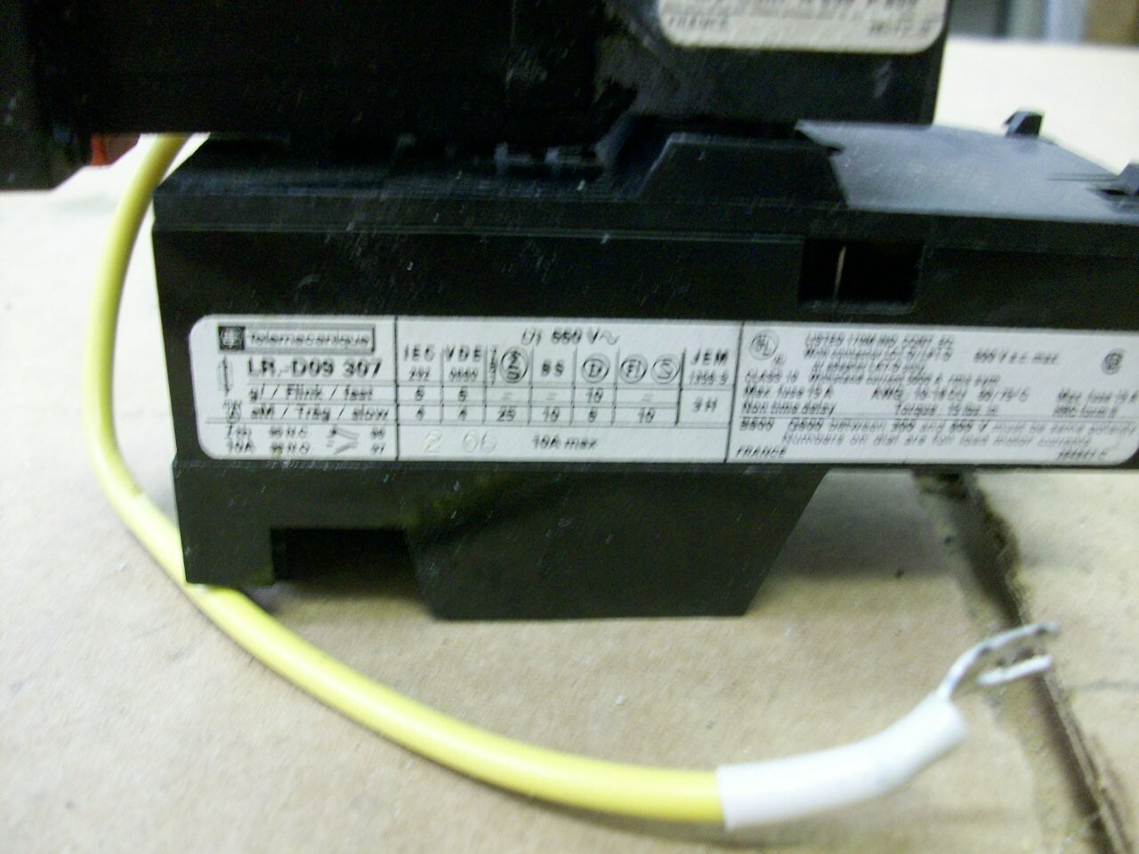 TELEMACANIQUE LC1-D093 A60 WITH LR-D09-307