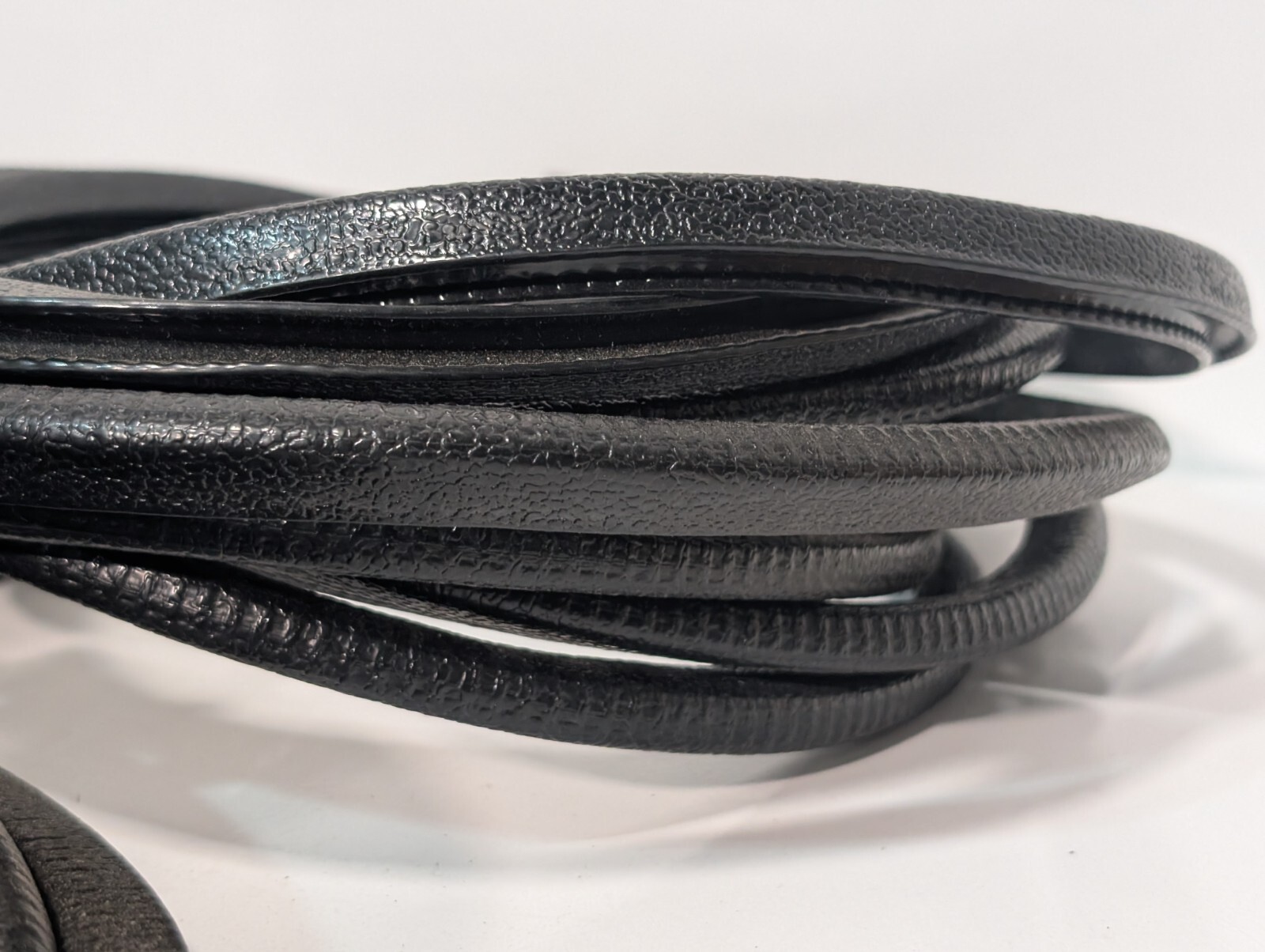 Lot of Assorted Industrial U-Shaped Keel Strip Black Sealing Seal Banding Trim