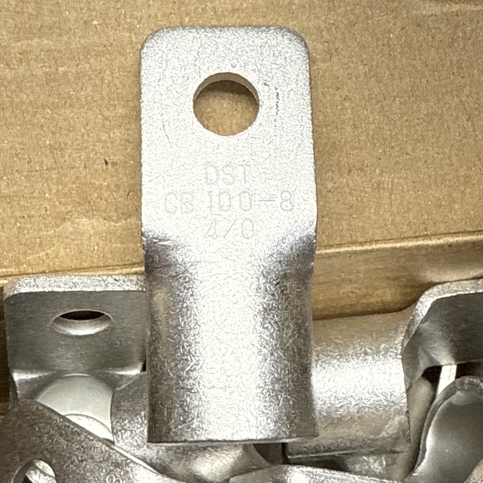 (BIX OF 25) CB100-8 – NON-INSUL SQ RING 4/0 5/16in. .866W