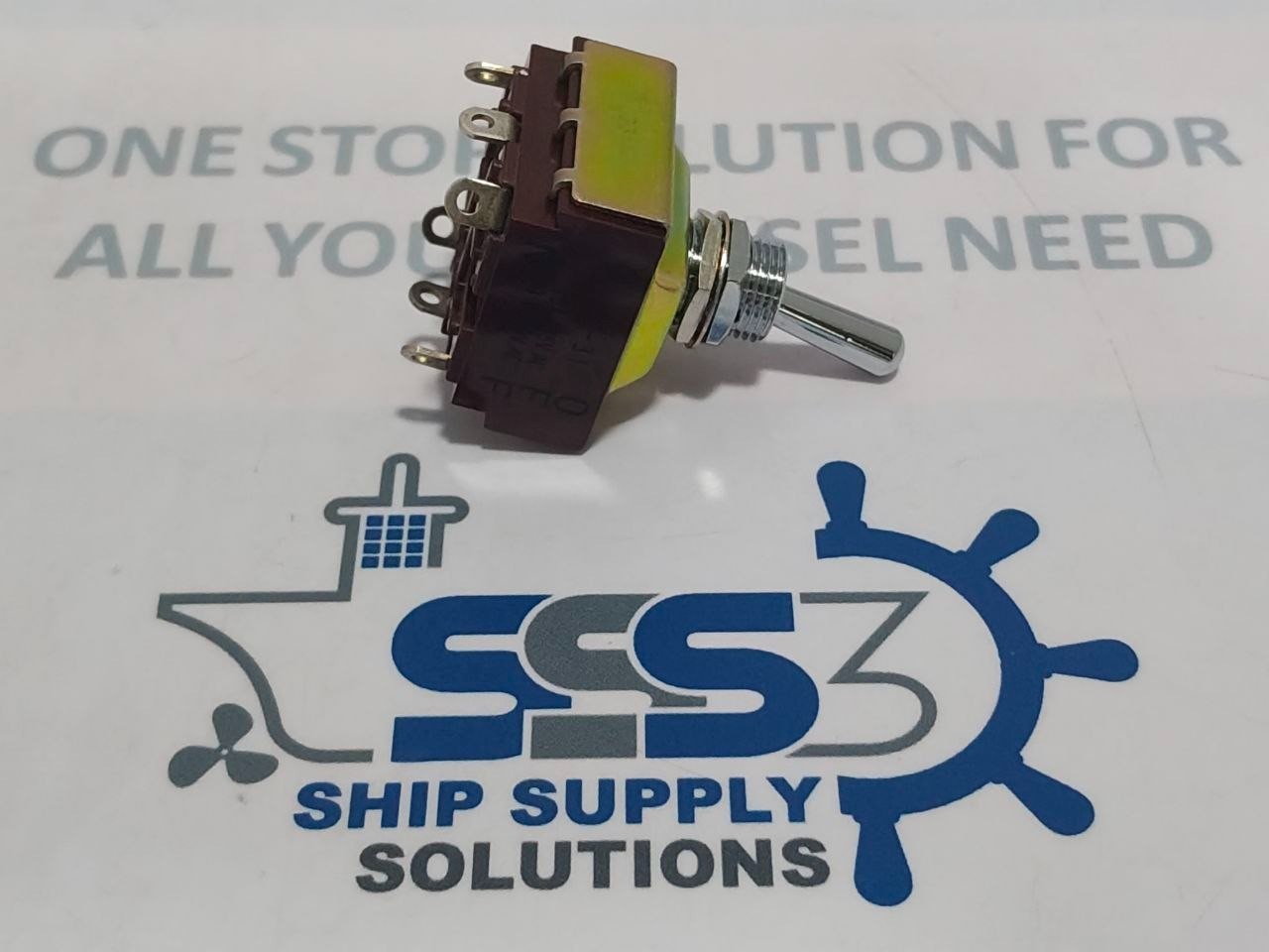 Nikkai S-31 Toggle Switch D-42821-1 25A 125V.AC 9A 250V.AC (Lot of 2 Pcs)
