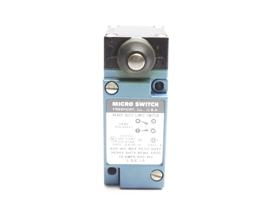 MICRO SWITCH LSE1A 600VAC 10A NSNP