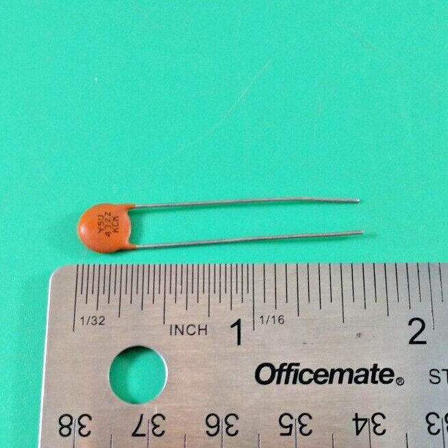 LOT OF 15 MALLORY KCK GM472Z CERAMIC CAPACITORS .0047uF 500V 10%