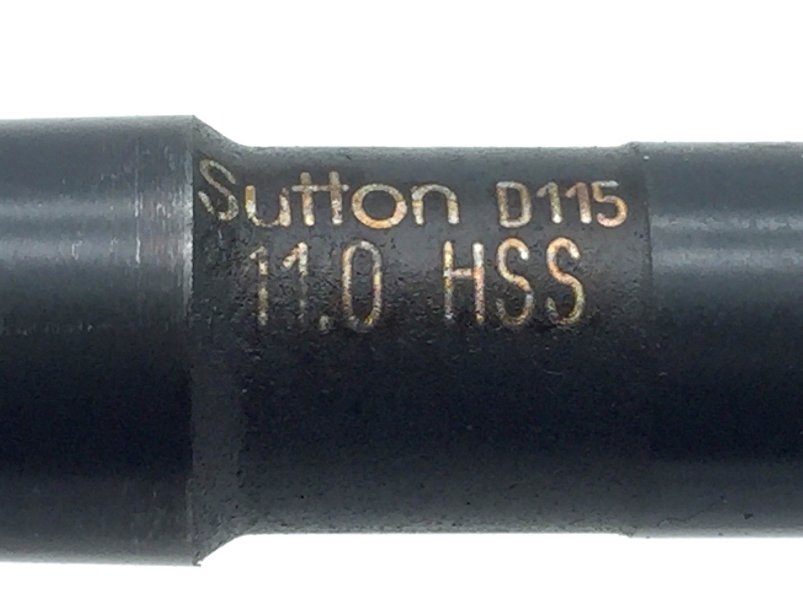 Sutton D115 11.0mm Number 1 Morse Taper Shank Drill Bit HSS D1151100