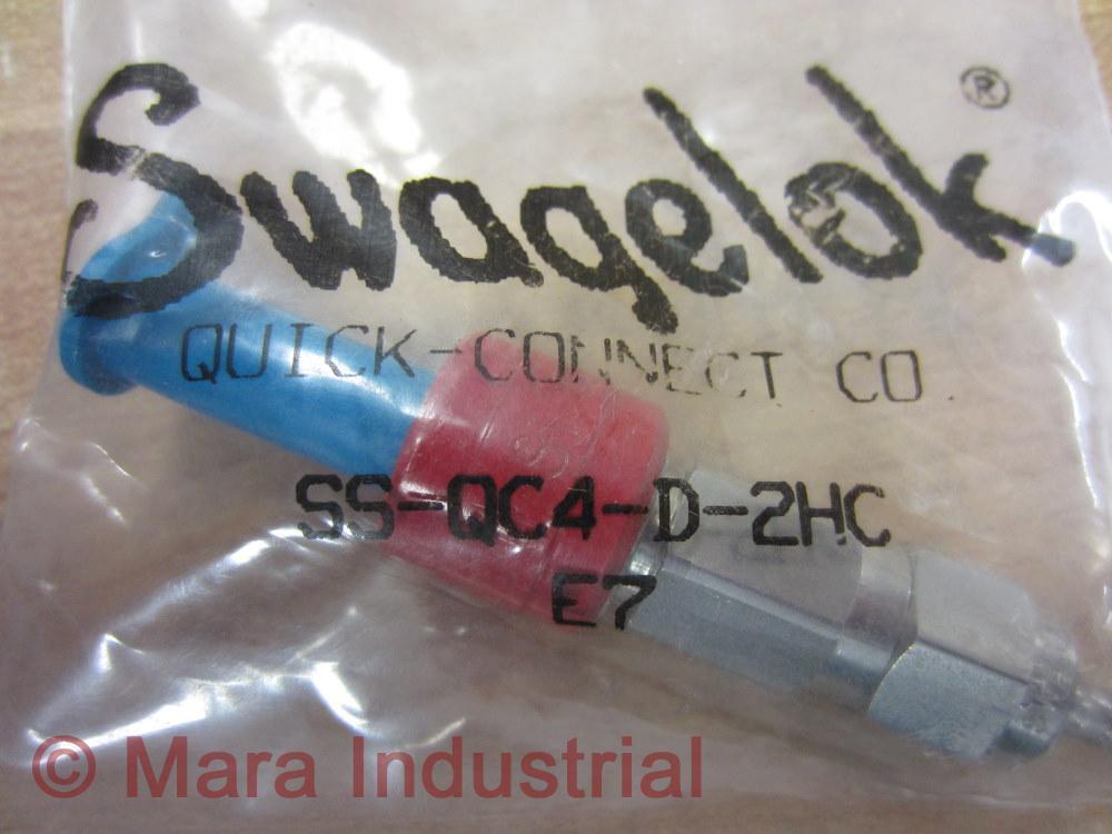 Swagelok SS-QC4-D-2HC Quick Connect Stem Valve