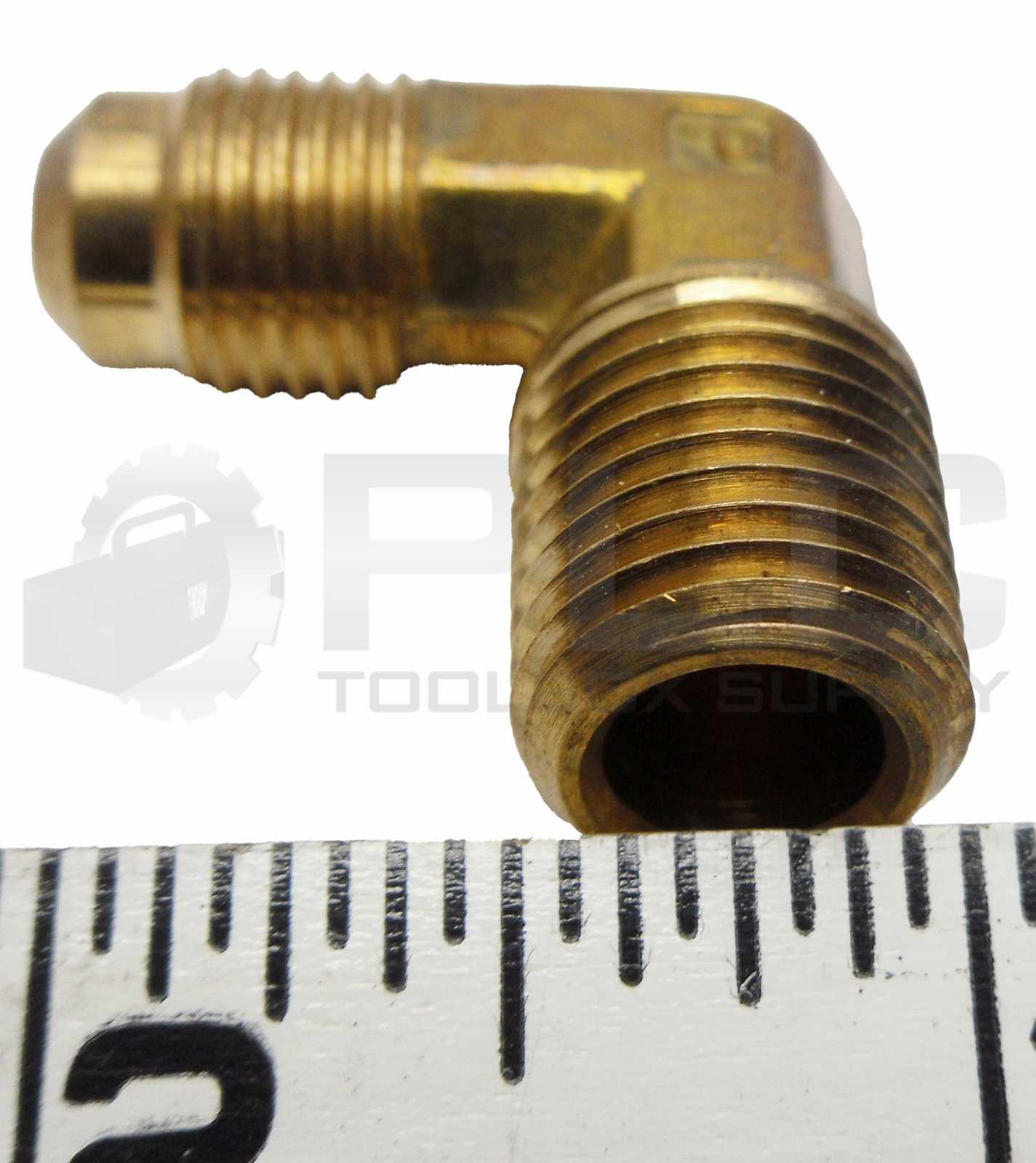 LOT OF 13 NEW PARKER 9/16″ OD MALE X 1/2″ OD MALE FLARE 90° ELBOW FITTINGS BRASS