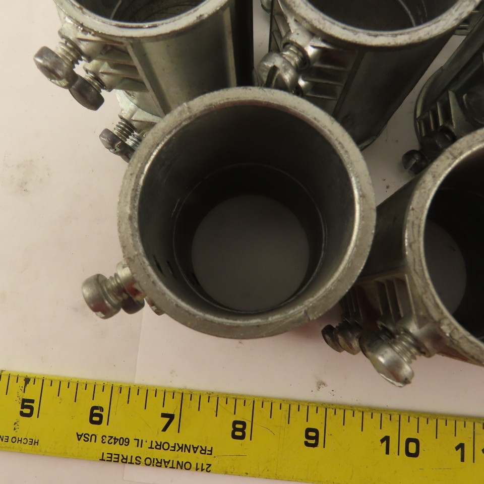 Halex L130 1-1/2″ Slip Rigid EMT Conduit Coupling Lot Of 17