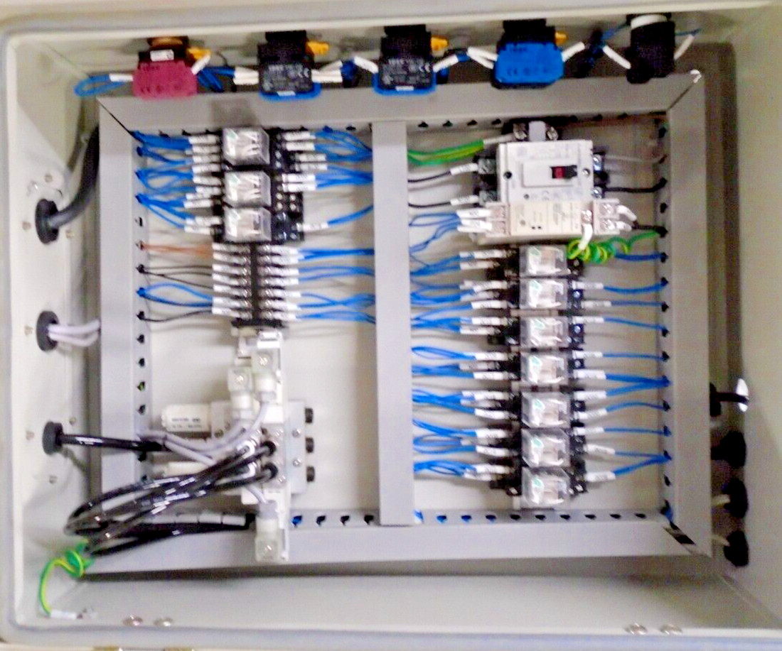 Industrial Control Box w/ Pneumatic Cylinders | CSA2-FA-63B-250 | CMK2-LB-20-340