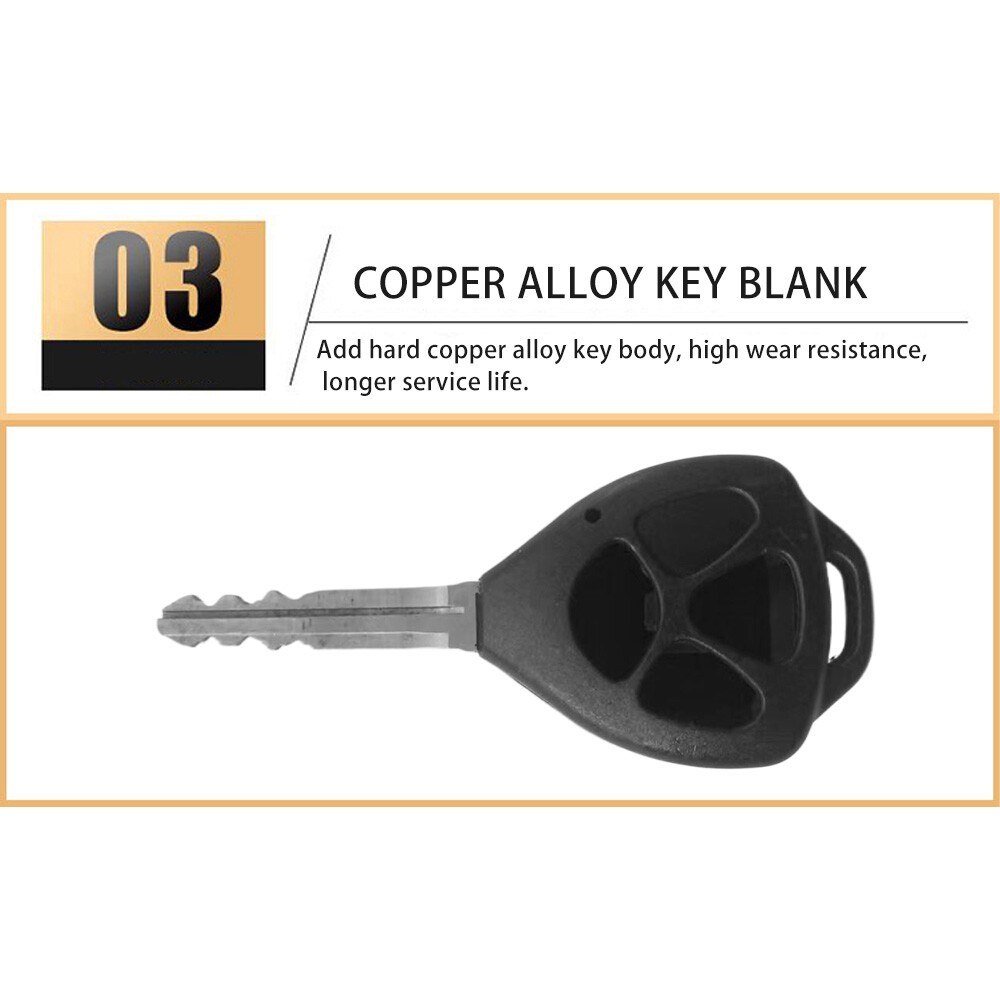 FIT FOR 2009-2013 COROLLA CAR REAR TRUNK LID DOOR LOCK CYLINDER W/ KEY
