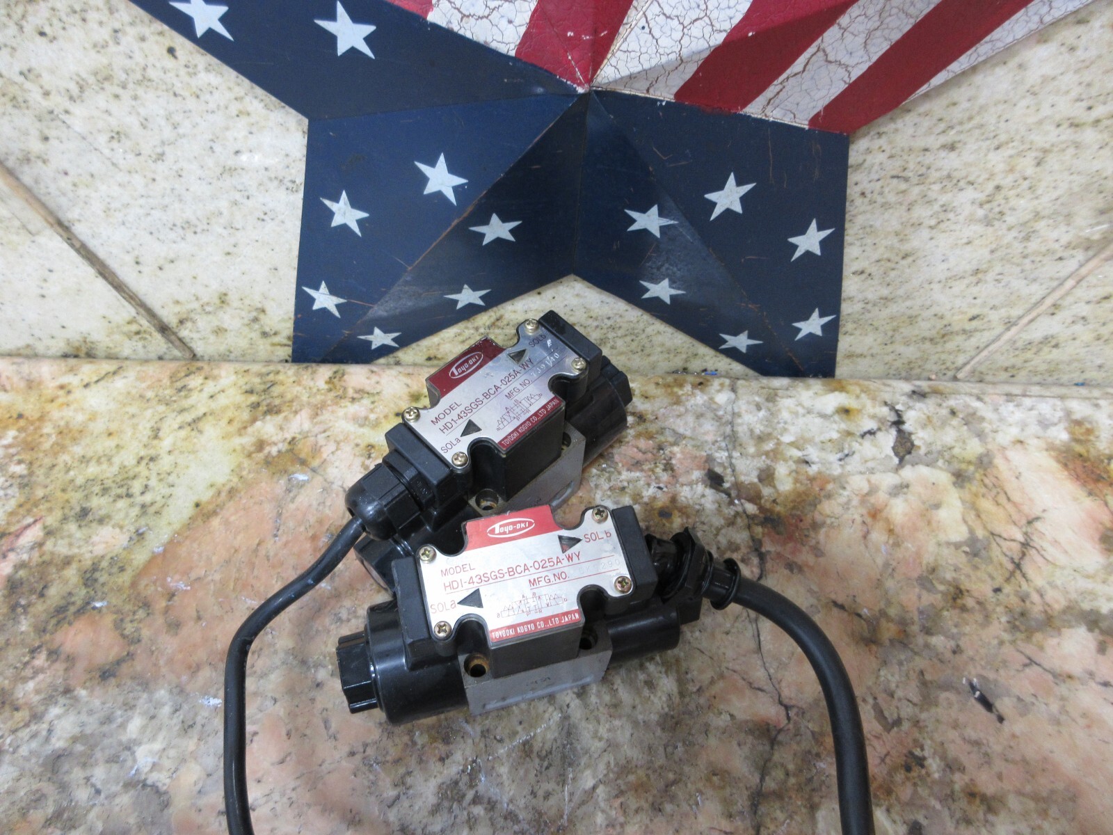 TOYO OKI VALVE HDI HD1-43SGS-BCA-025A-WY HDI-43SGS-BCA-025A-WY EACH 1