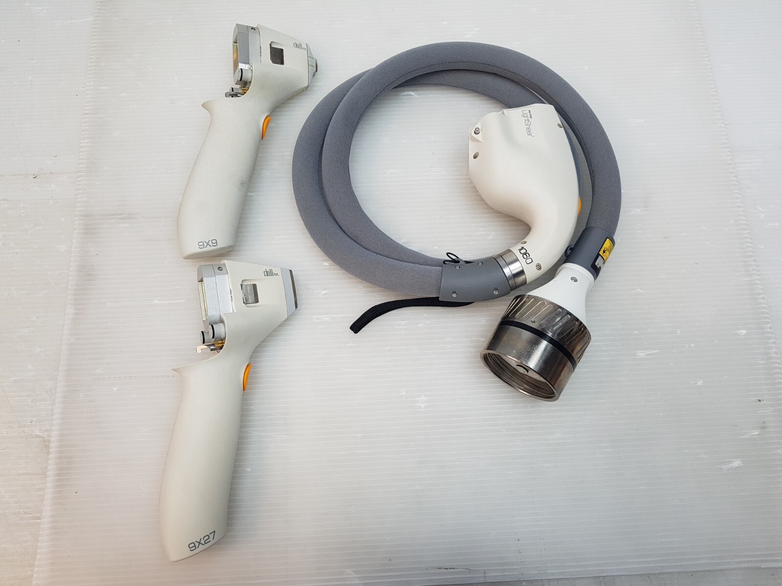 Lumenis LightSheer 1060nm SA-10030710 REV: A HANDPIECE, X2 CHILLTIP 9X9 & 9X27