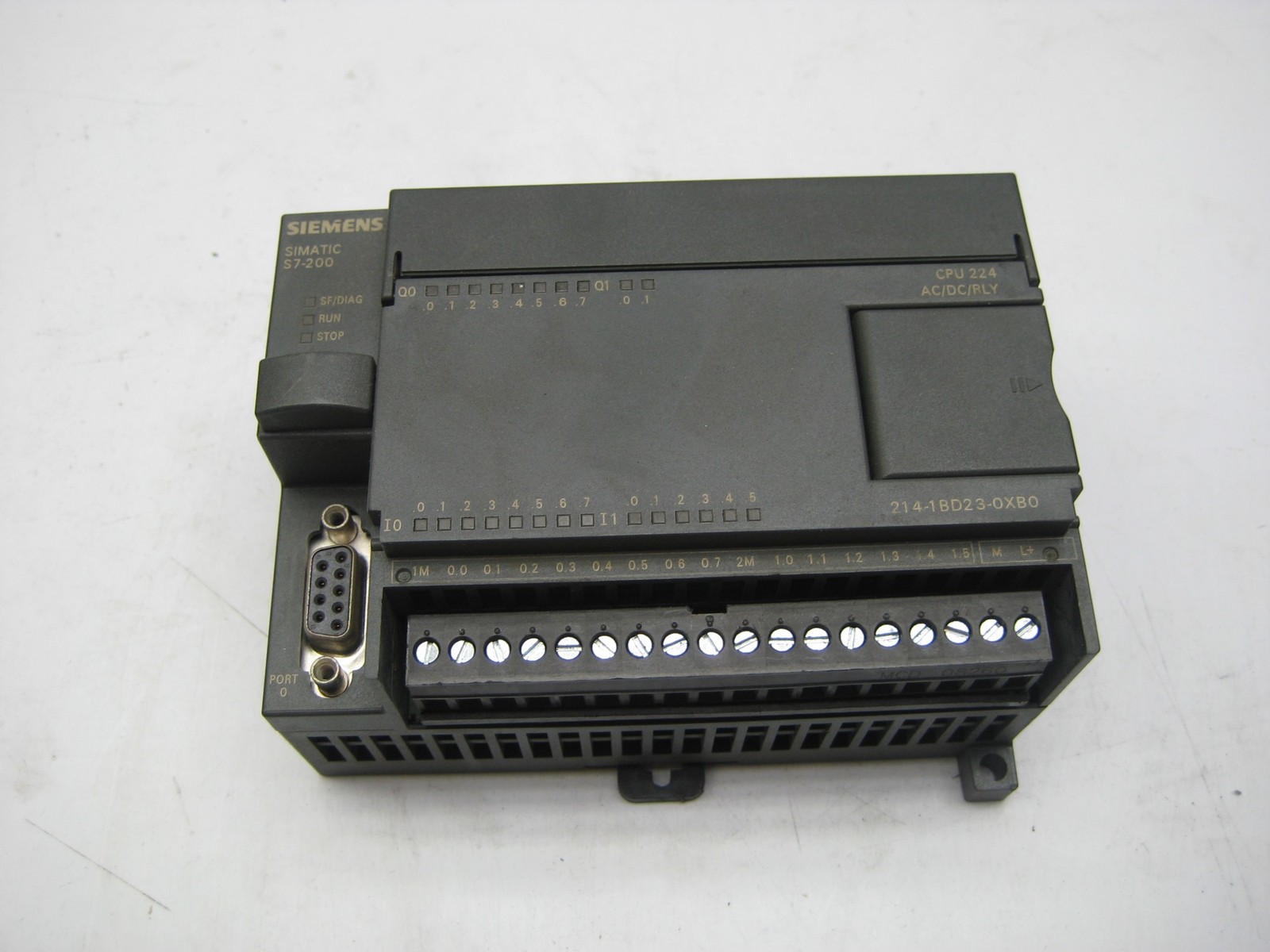 SIEMENS 6ES72141BD23OXBO SIMATIC S7-200 COMPACT UNIT (AS PICTURED) UNMP
