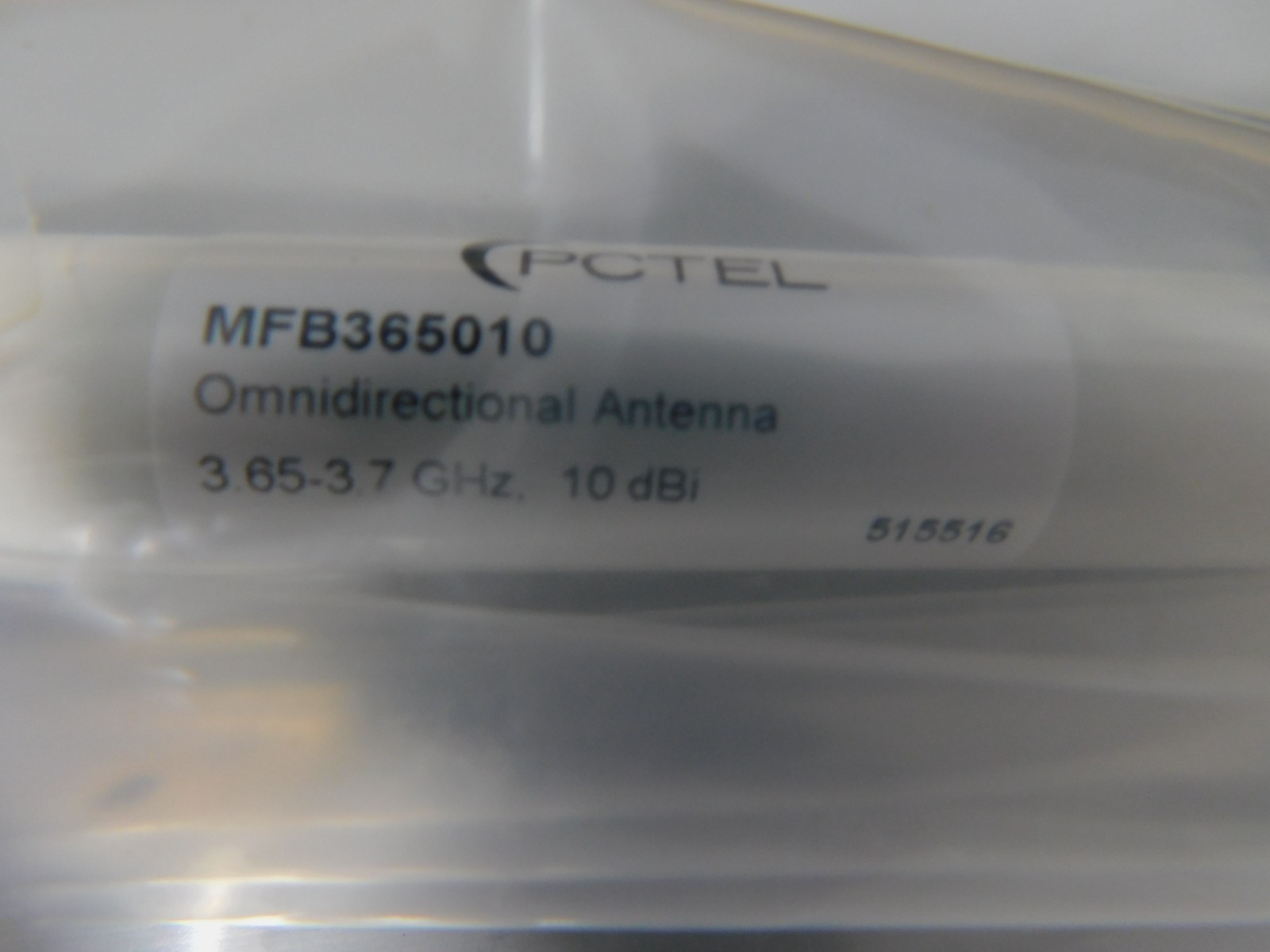 PCTEL/Maxrad Max-MFB365010 Fiberglass Omni Antenna 3.65-3.70 GHz 10dBi