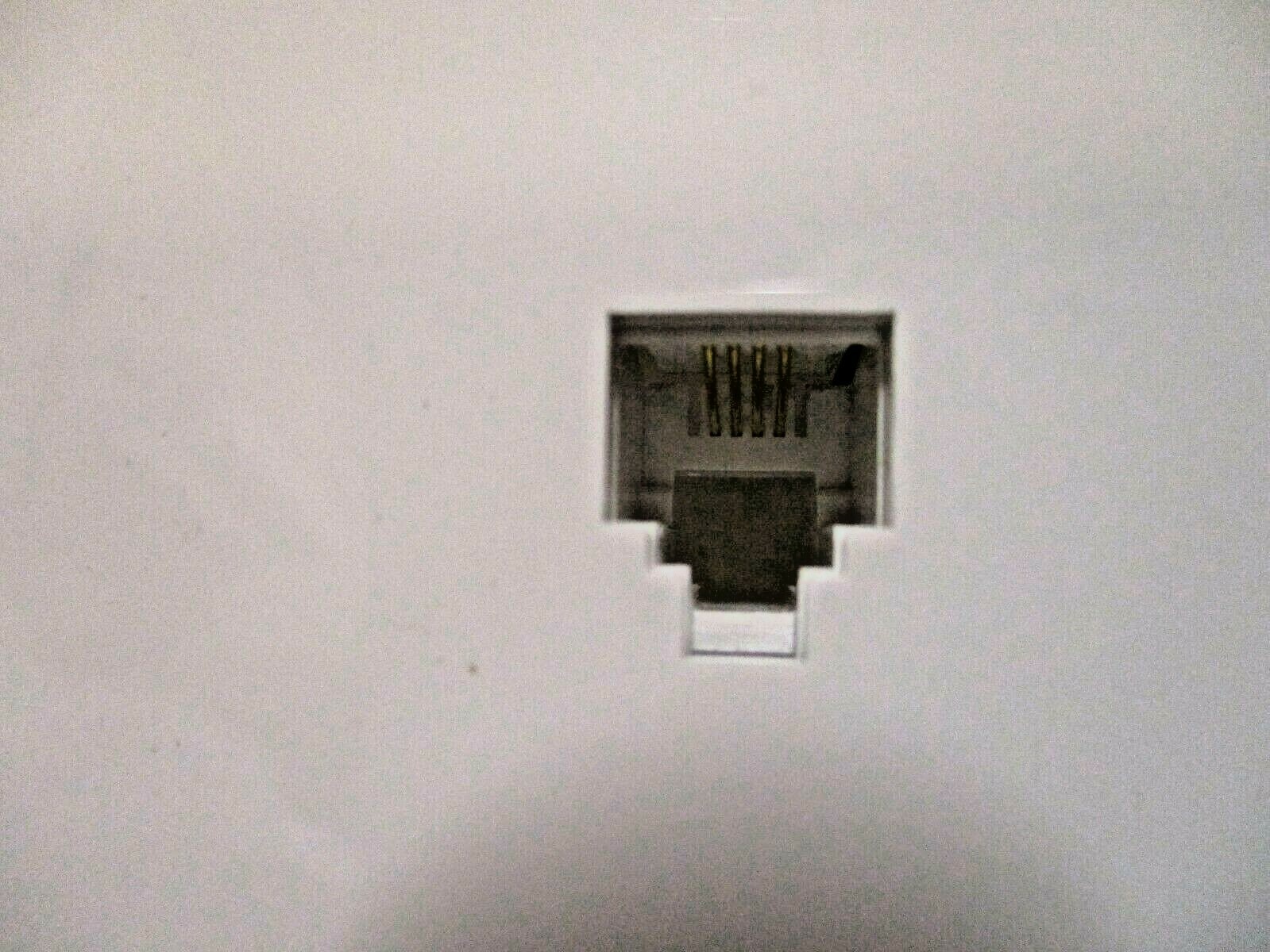 x15 Leviton Type 625B4 4-Conductor Flush Mount Wall Jack Telephone WHITE 40949W