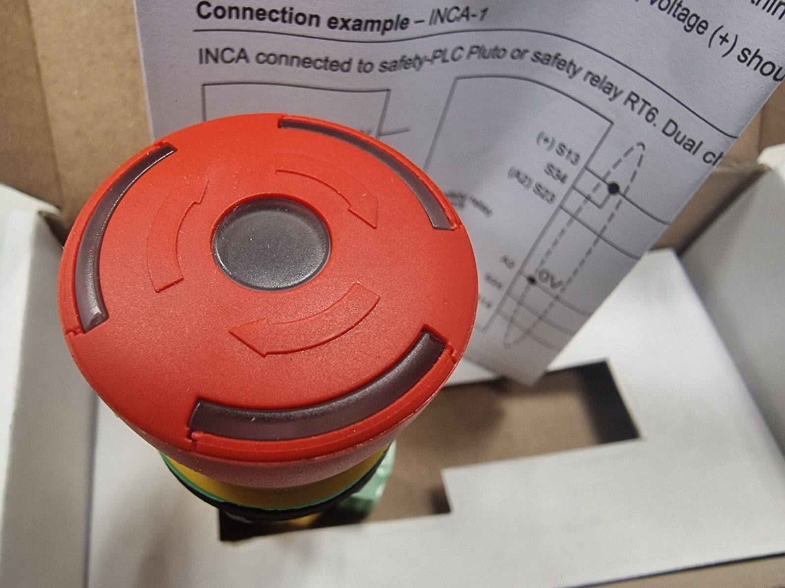 1PCS NEW FOR ABB power switch button 2TLA030054R0100 original Inca 1 Emergency