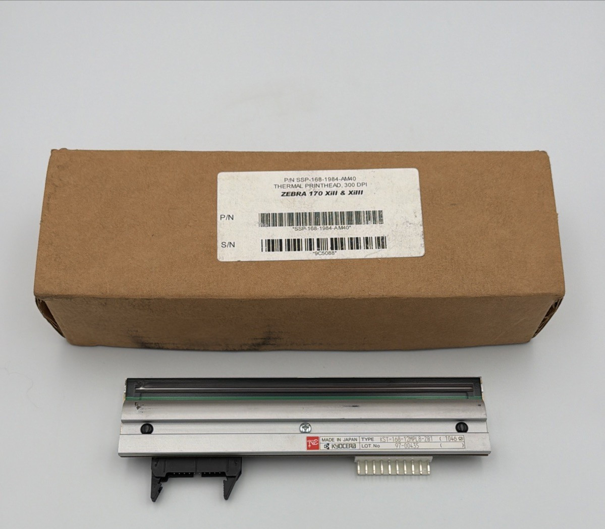 KYOCERA KST-168-12MPL8-ZB1THERMAL PRINTHEAD ZEBRA 170 XILL & XILLL