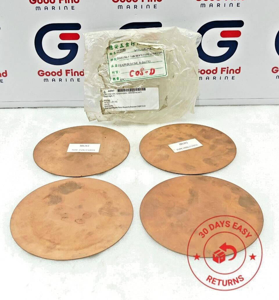IBUKI 150E/150ESS DIAPHRAGM FOR AIR HORN DIA150 TYPE: A150ESSH (2 SETS) NEW