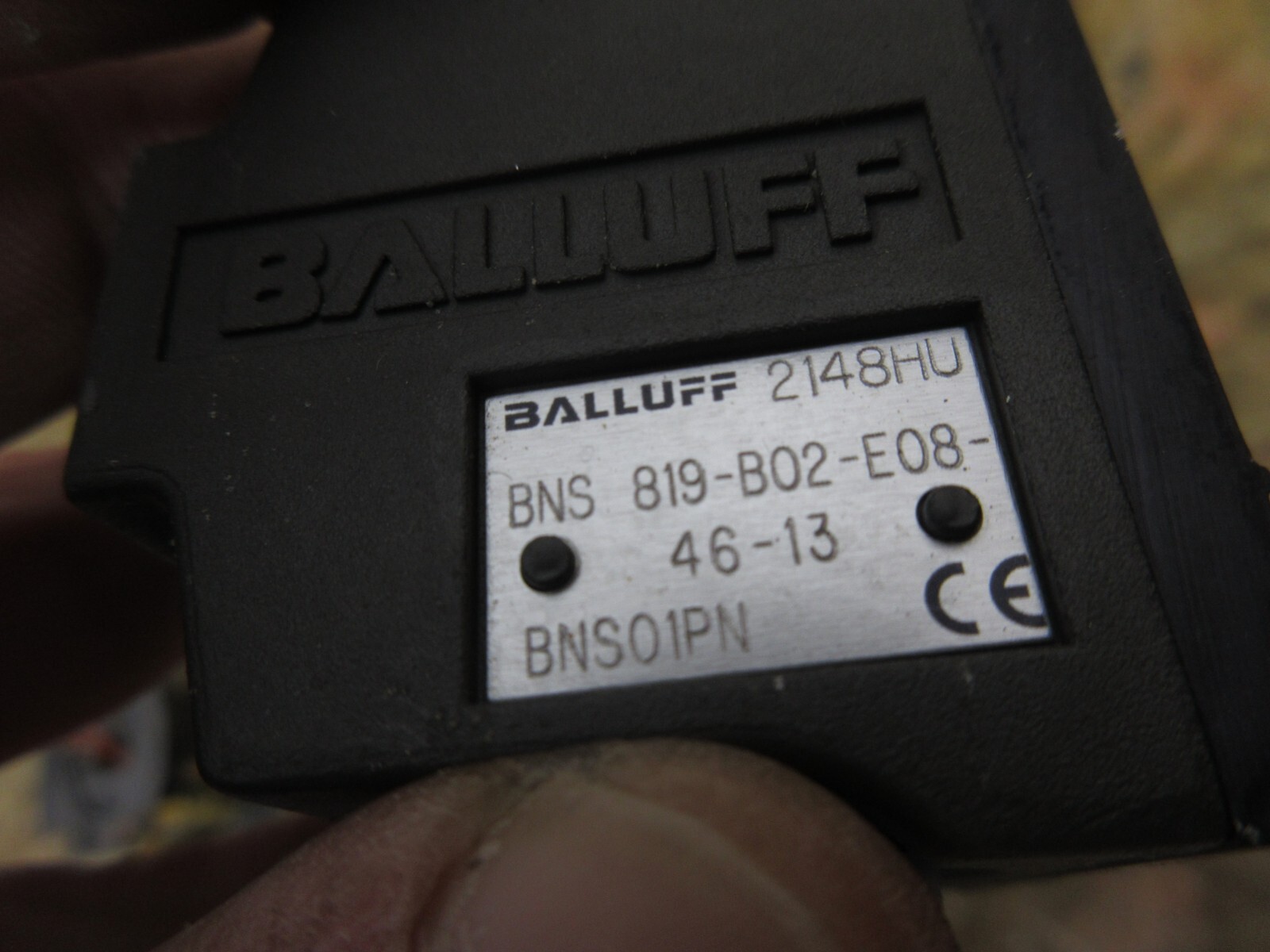 BALLUFF LIMIT SWITCH UNIT 2148HU BNS 819-B02-E08-46-13 BNS01PN EACH 1
