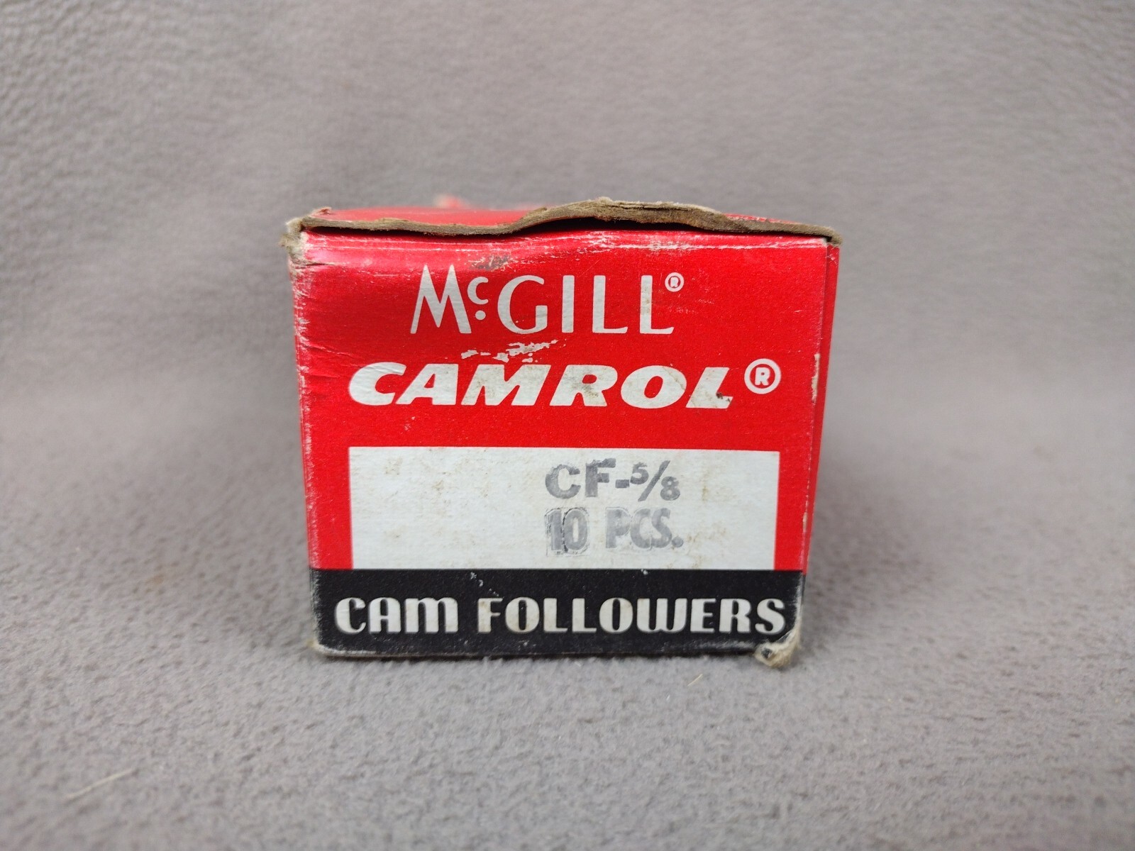 10 NEW MCGILL CAMROL CF-5/8 CAM FOLLOWERS BEARINGS (#3)
