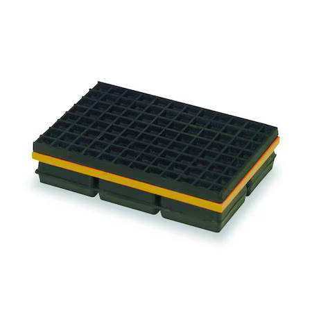 Mason Industries 2Lvp6 Vibration Isolation Pad, 10X12x1 1/4 In
