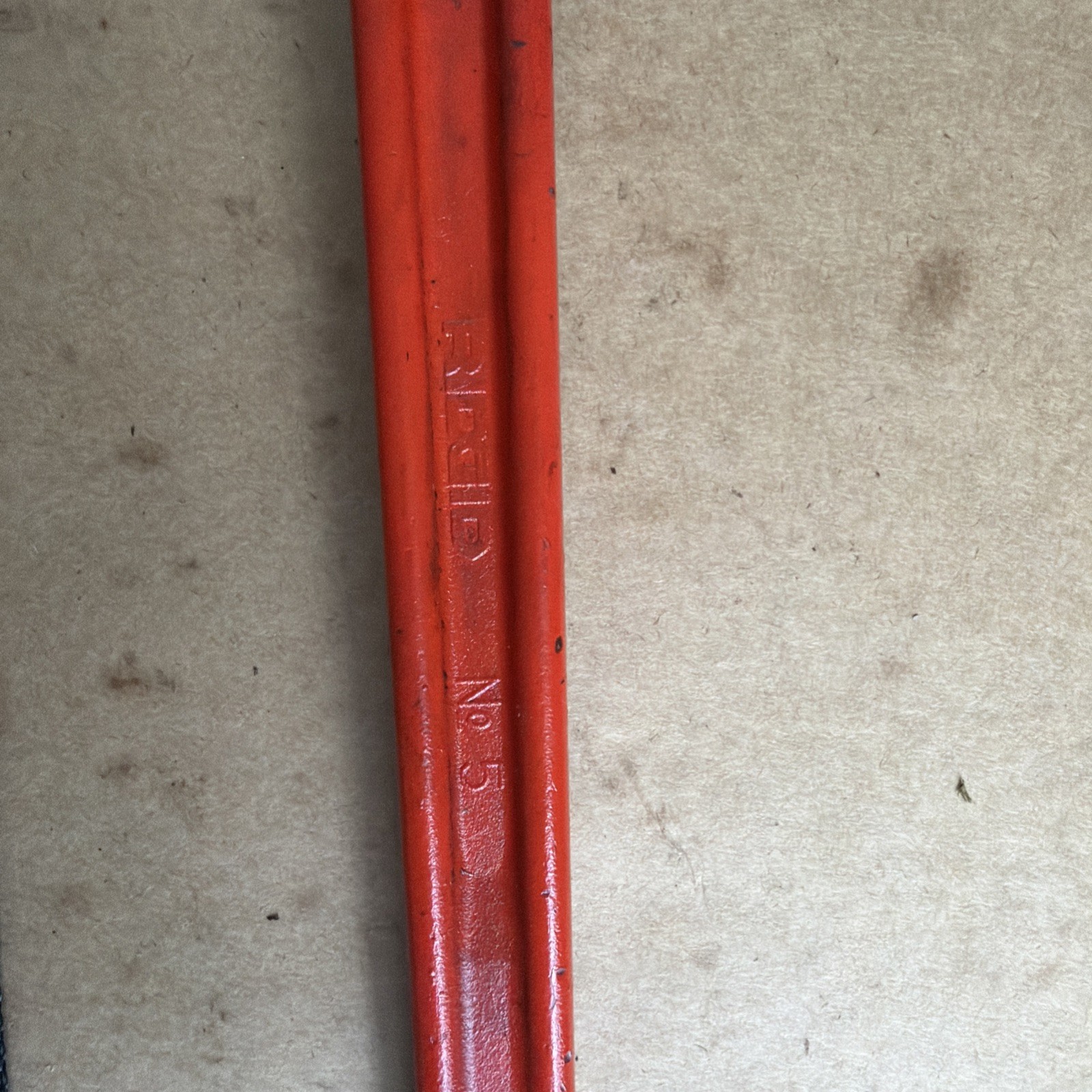 RIDGID NO. 5 STRAP WRENCH 18 Inches Long.