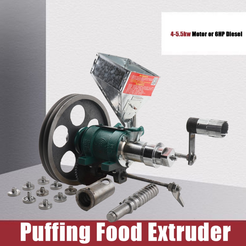 Rice Corn Puffing Puffed Food Extruder Extrusion Machine Puff Snack Machine NEW