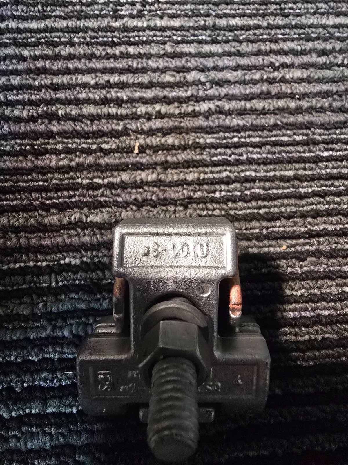 (QTY 10) HUBBELL LC811AXB 1-1/4 in. Connector, Parallel Groove, Aluminum Alloy