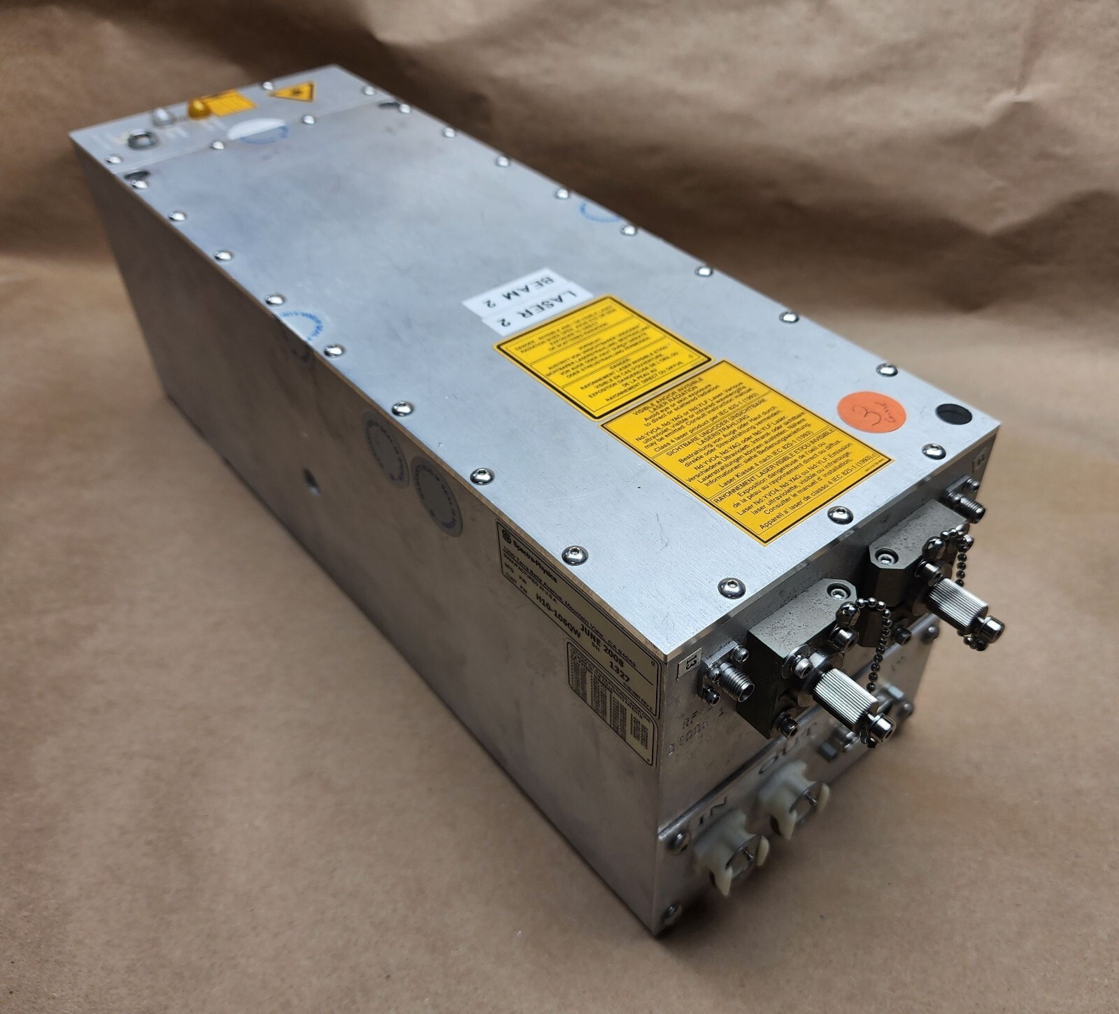 Spectra Physics H10-106QW Industrial Laser Head Unit
