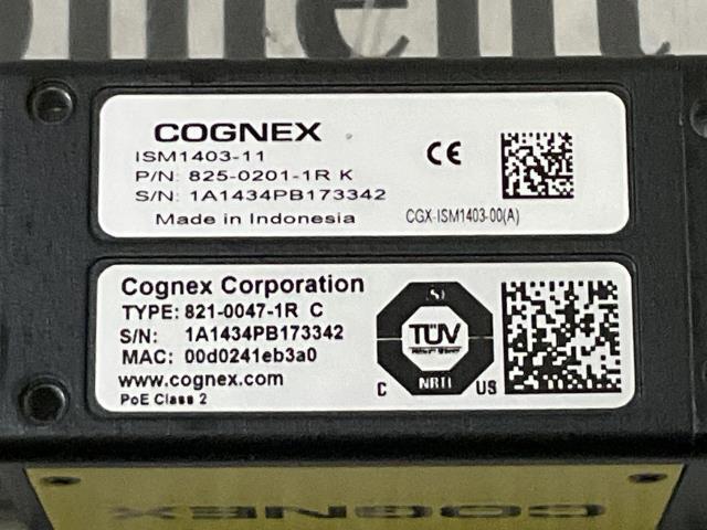 Cognex Industrial Cam – 821-0047-1R C – 825-0201-1R K w/Warranty