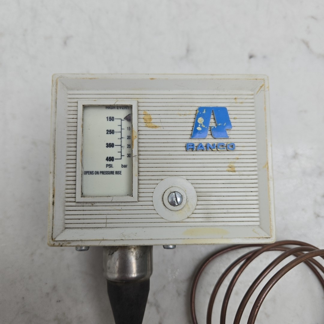 Ranco 016-200-070 Reset Control High Pressure Control Switch 150-450 Psig Used