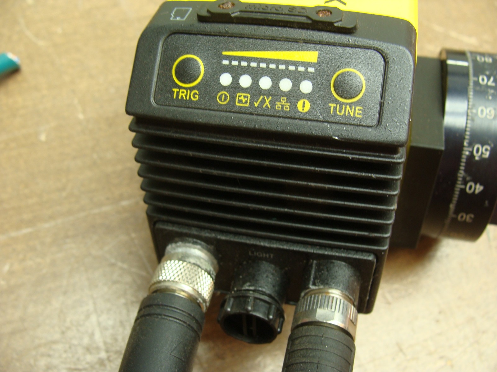 COGNEX DATAMAN BARCODE READER DM474X 825-10841-1R 02 821-10028-2R REV C