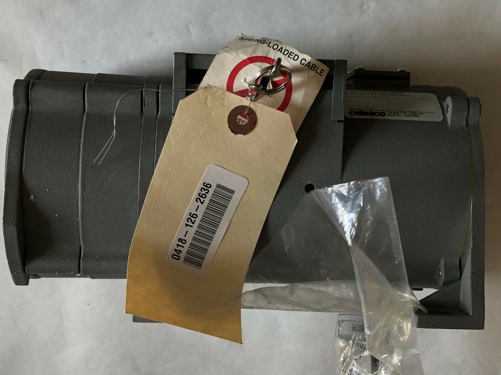 CELESCO PT9600-0250-221-AB-1326AB STRING POTENTIOMETER. POSITION SENSOR,CE