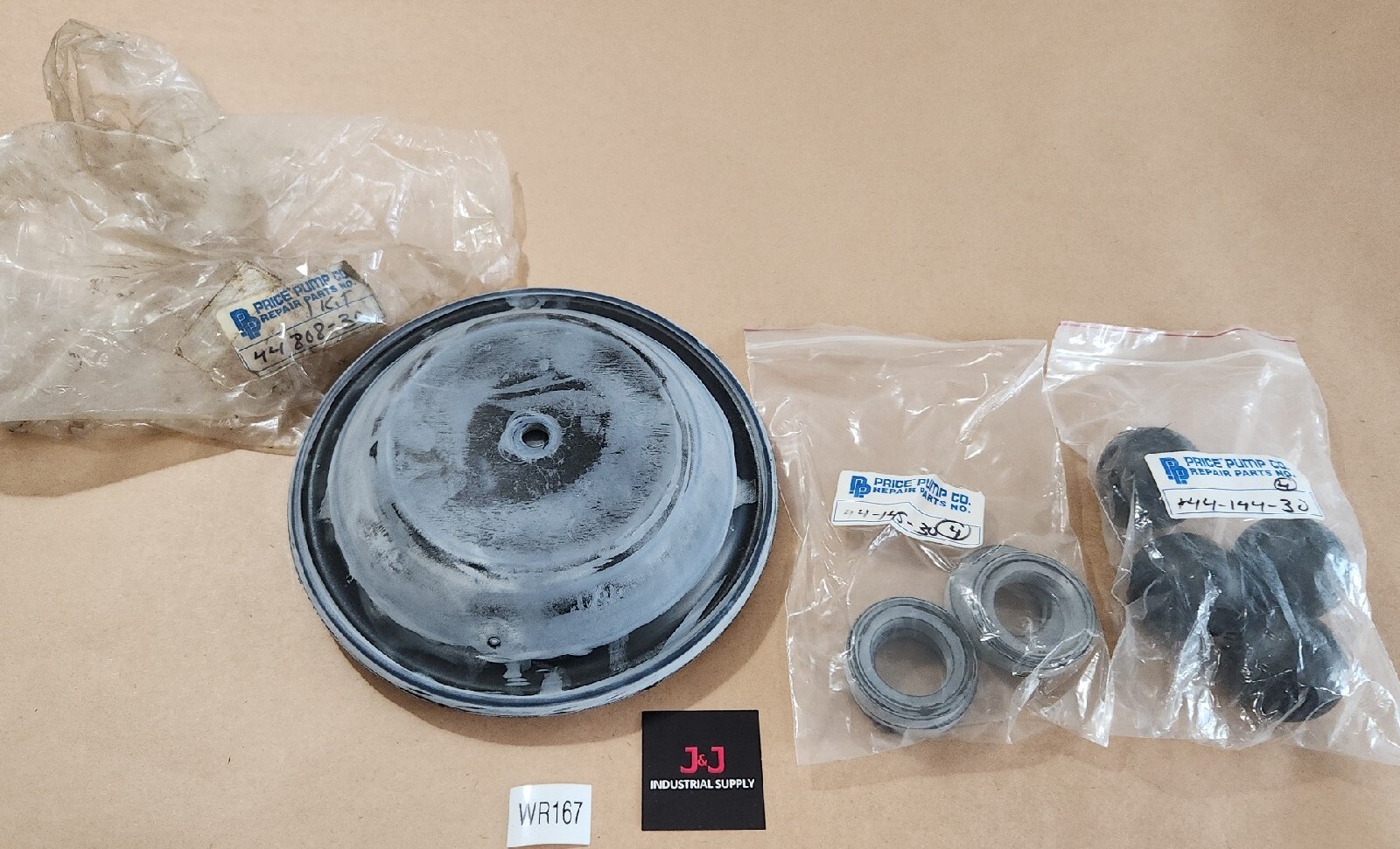 *NEW* Price Pumps 44-808-30 Diaphragm Rebuild Kit Balls & Seals 44150 + Warranty