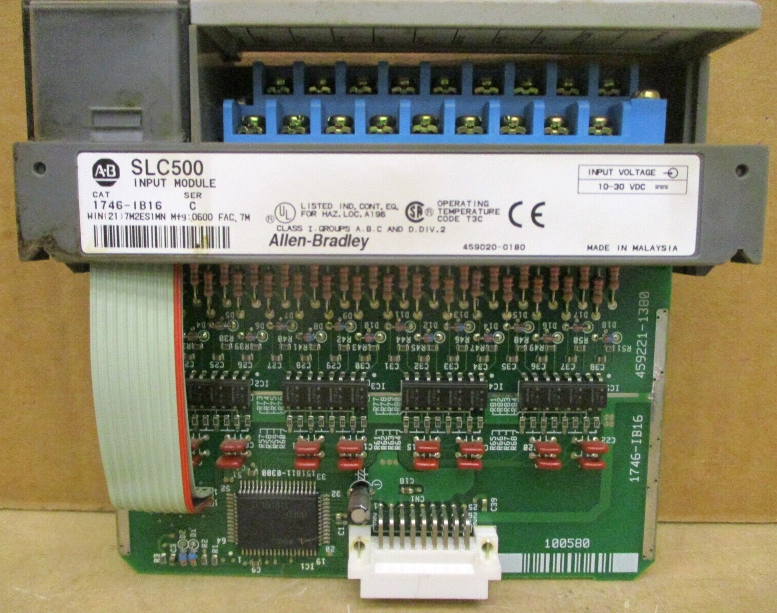 Allen-Bradley SLC 500 1746-P3 Ser A SLC 5/04 CPU 1747-L542 48663GN