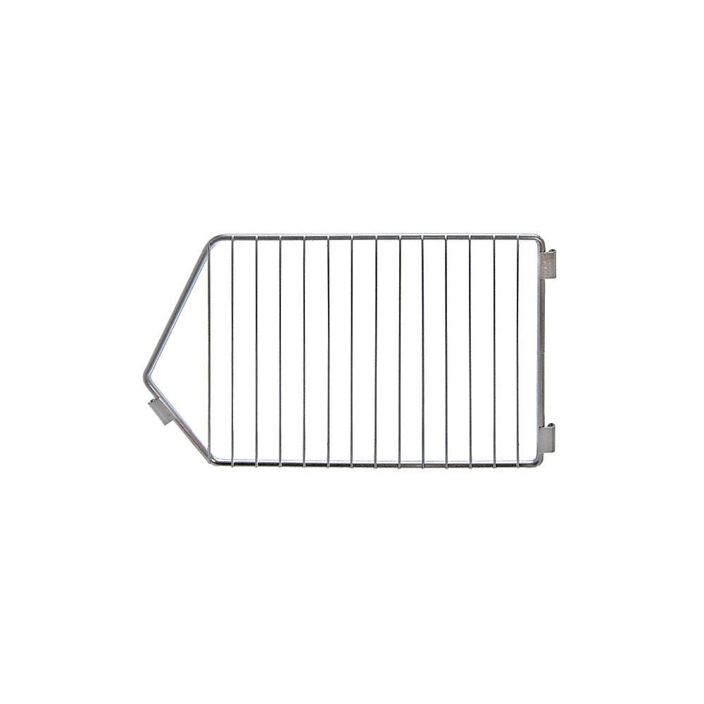 GRAINGER APPROVED 45VX56 Modlr Stk Bskt Divider,20x12x1/4in,Steel 45VX56