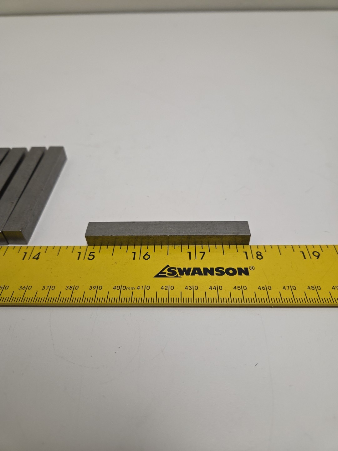 3/8″ X 3/8″ X 3″ Steel Sqaure Key Lot Of 7