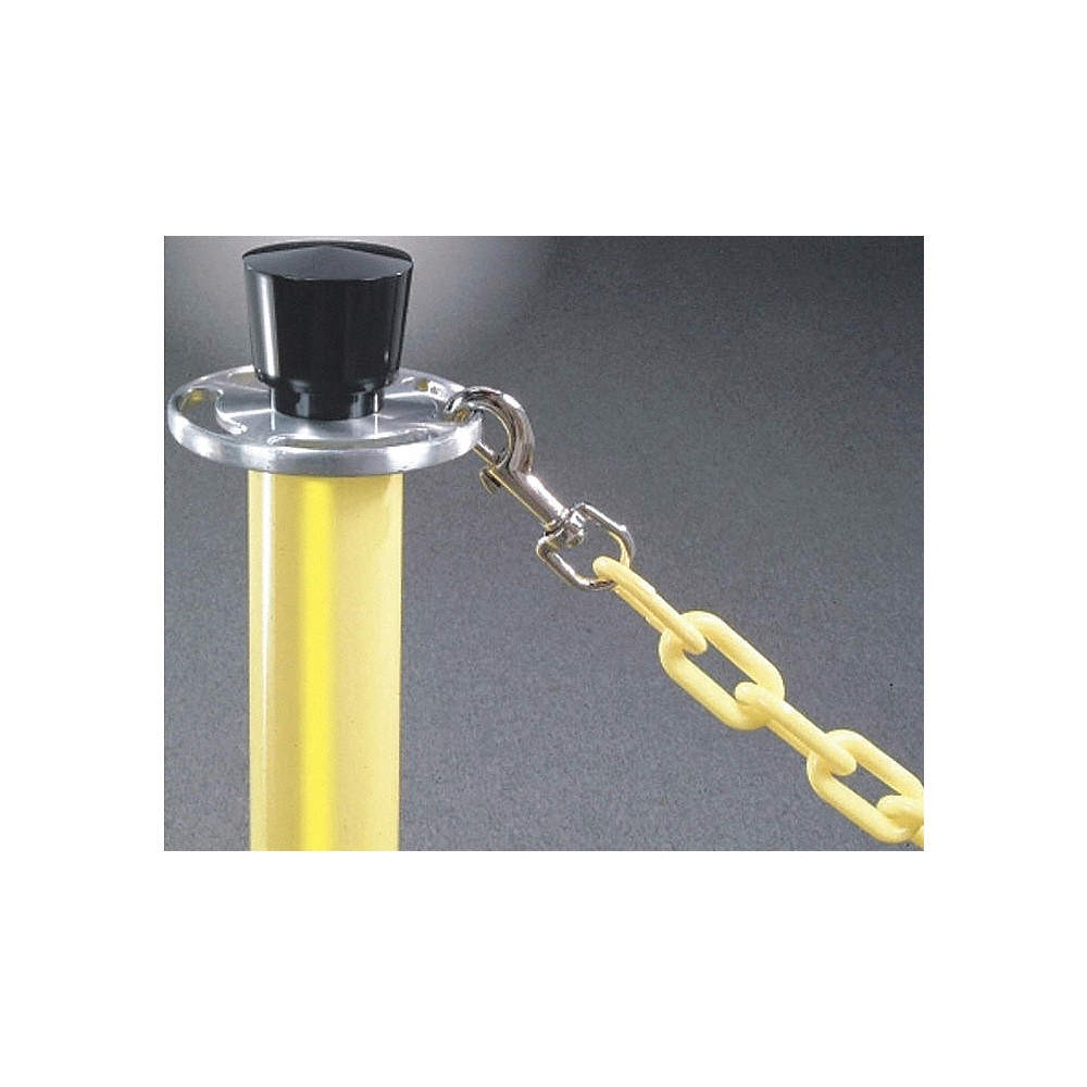 GRAINGER APPROVED 966-35-06/0-2-960PB Plastic Chain ,6 ft L,Yellow 45RL45