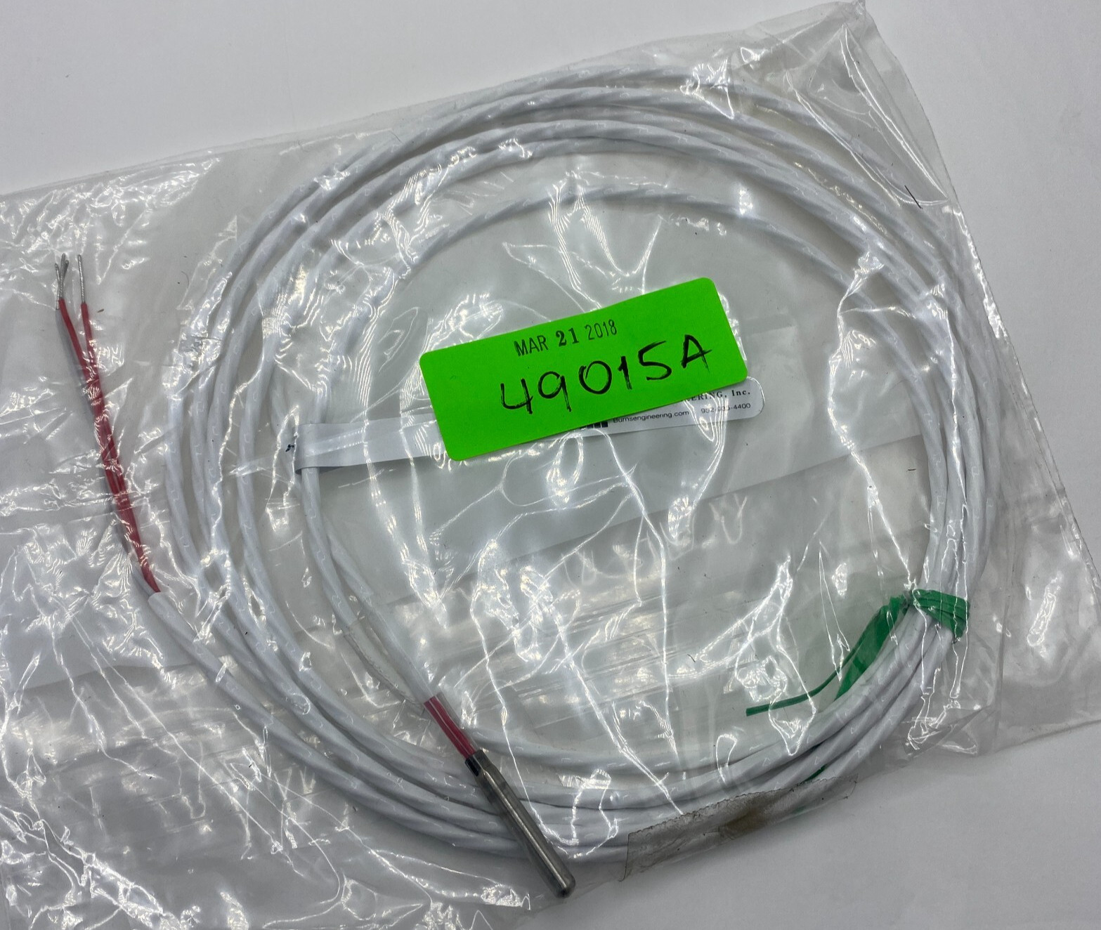 BURNS ENGINEERING MODEL:A02-05B120/CR10R11 Resistance Temperature Detector 🎯