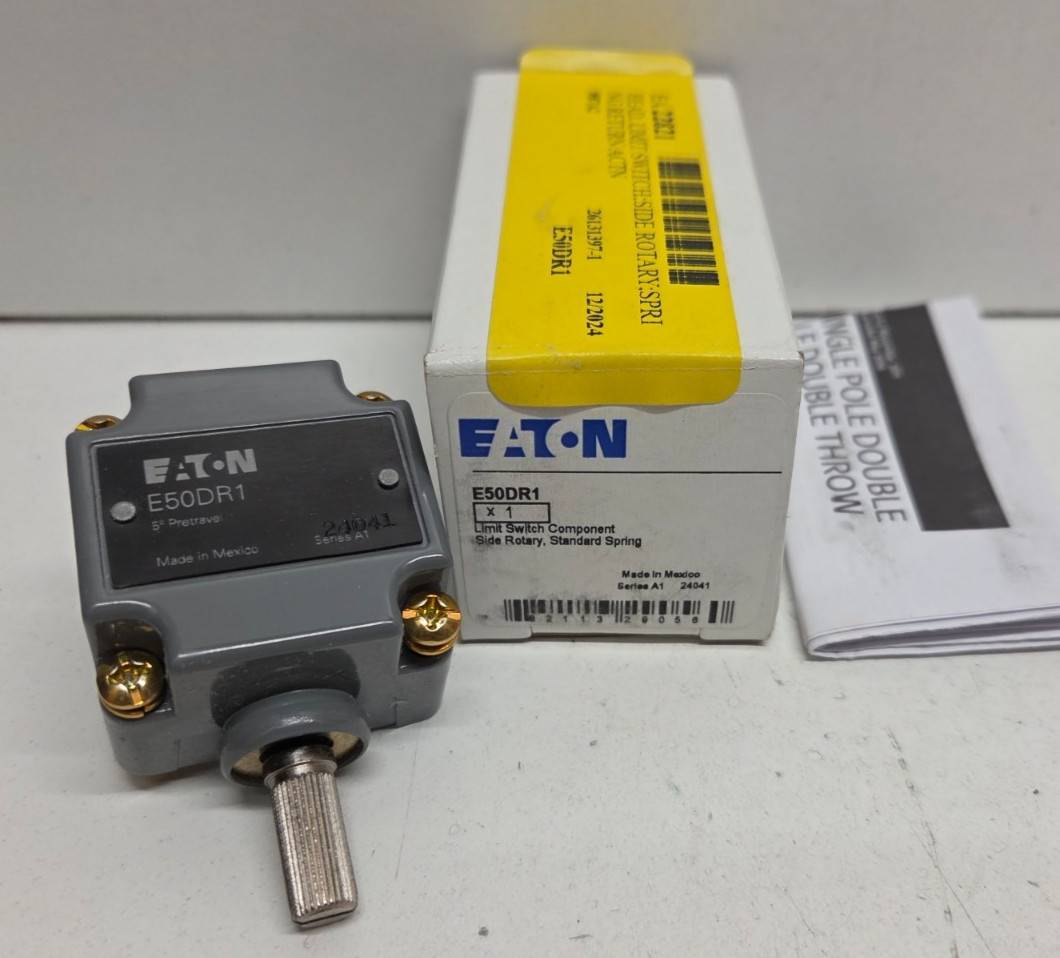 NEW IN BOX! EATON SIDE ROTARY LIMIT SWITCH HEAD E50DR1