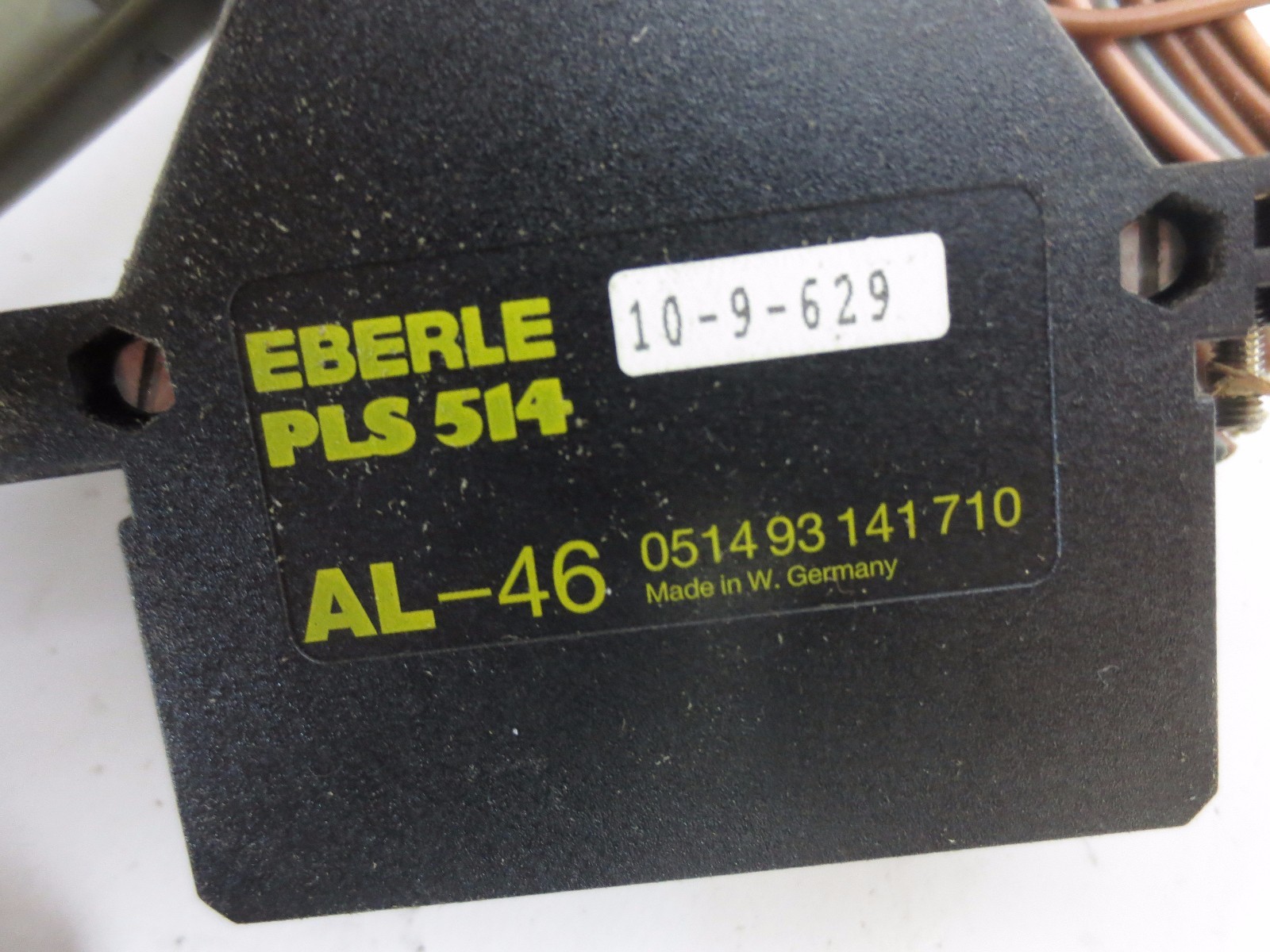 EBERLE AL-46 CONNECTORS for MODULES, LOT of 12 – from PLS 514 – 0514-93-141-710