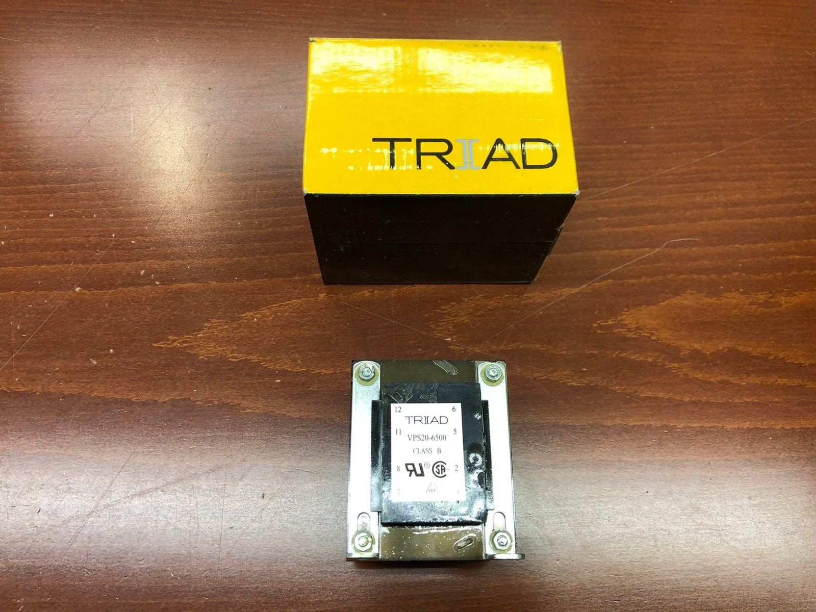 New Triad Magnetics VPS 20-6500 Power Transformer Chassis Mount 115/230V 50/60Hz