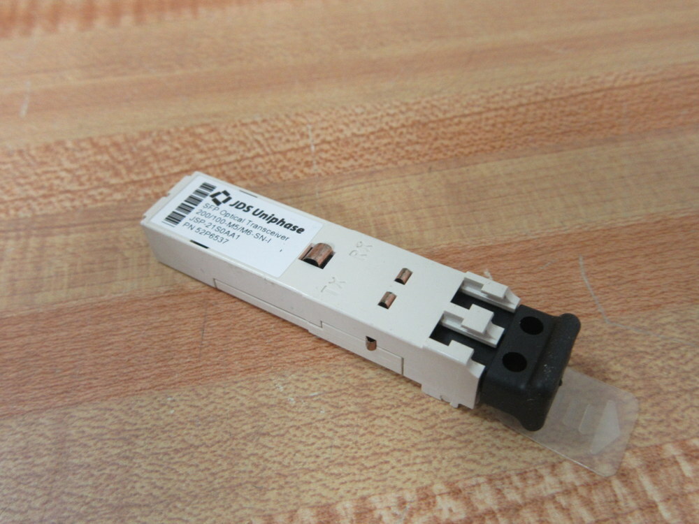 JDS Uniphase 52P6537 SFP Optical Transceiver JSP-21S0AA1 W/Plug