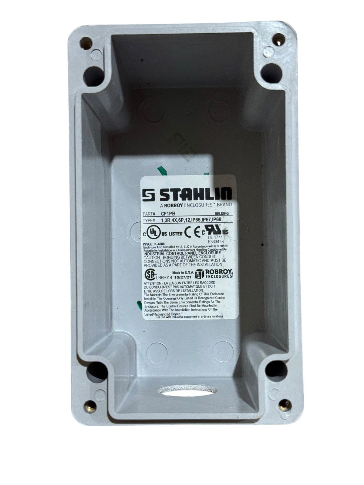 C3 Controls C1FS-12 SER B START STOP BUTTON CONTROL STATION