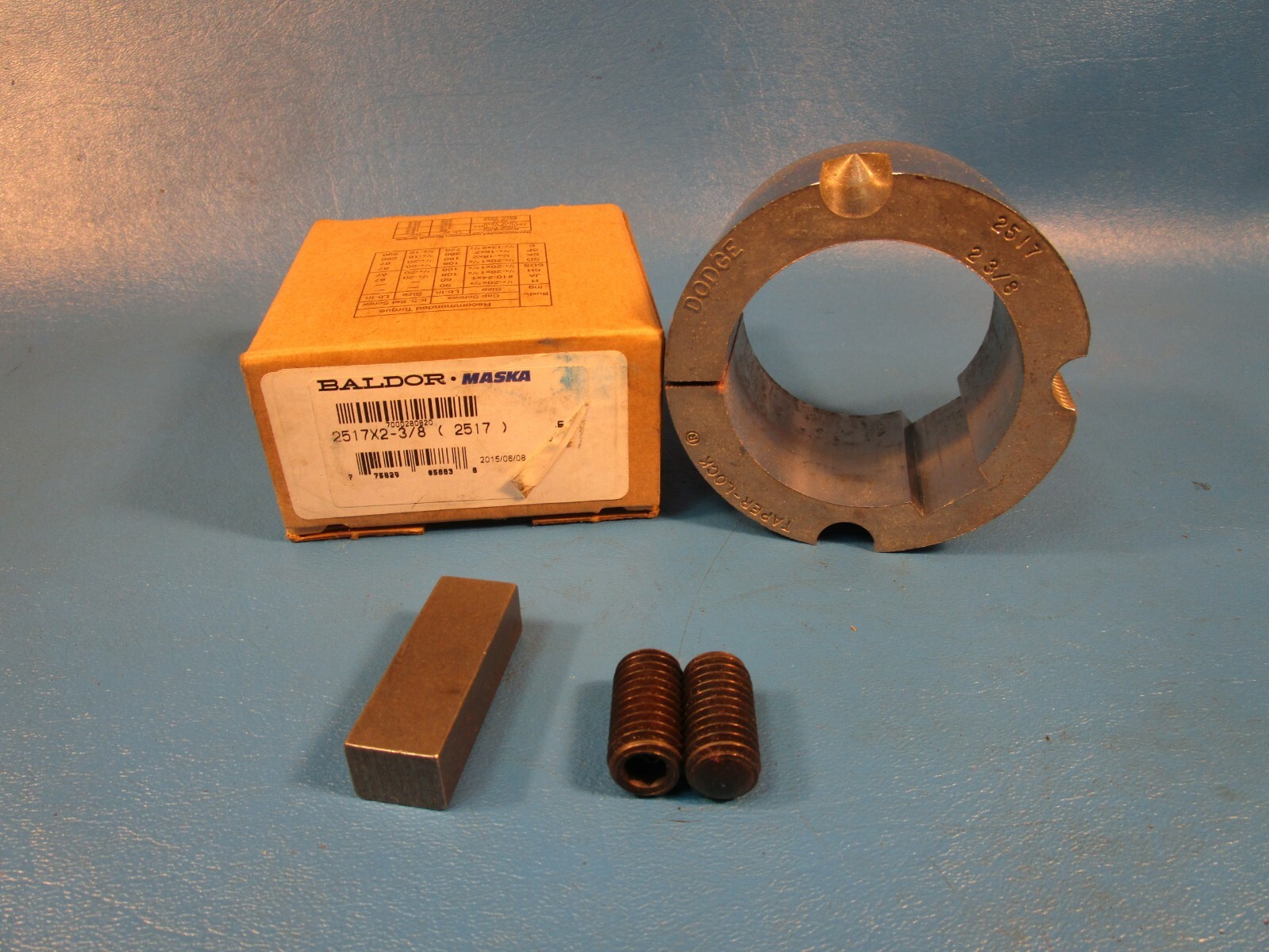 Maska, 2517 x 2 3/8, 2-3/8″ Bore, Taper Lock Bushing, Keyway (Baldor Dodge)