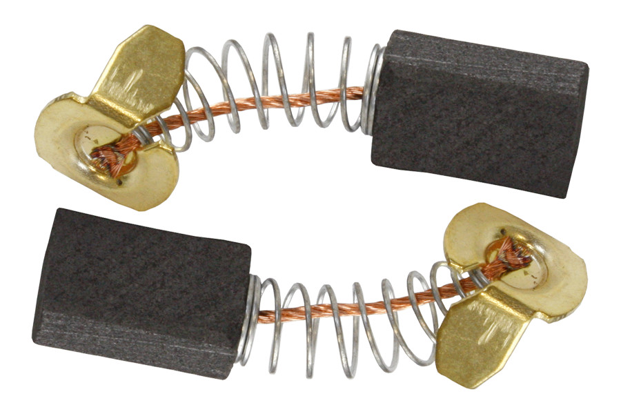 2x carbon brushes for Makita orbital sander 9035KB 5 x 8 x 12/13 mm